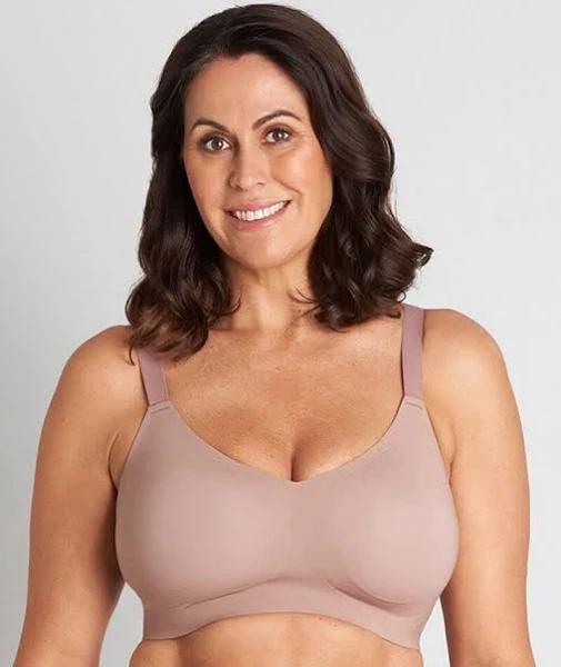 Bendon Comfit Collection Wirefree Bra in Brown 16DD/E