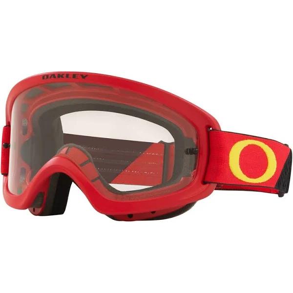 Oakley O-Frame 2.0 XS Pro B1B Red/Yellow Clear Goggles