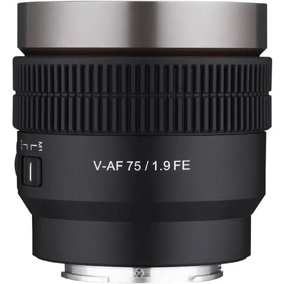 Samyang 75mm T1.9 V-AF Sony FE Cine Lens