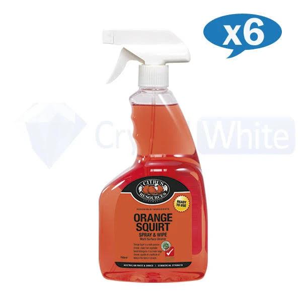 Citrus Resources Orange Squirt Spray and Wipe GECA Certified Carton Quantity 750ml