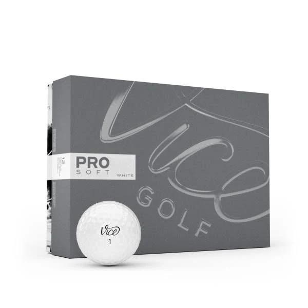 Vice Pro Soft White Golf Balls - Vice Golf