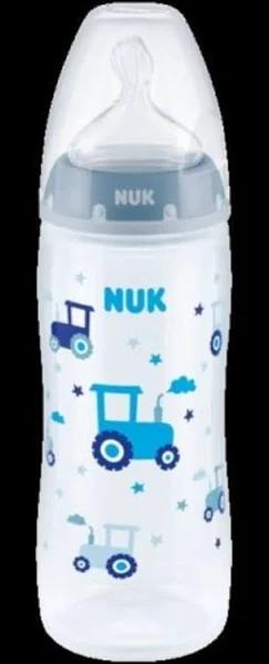 NUK: First Choice Baby Bottle With Temperature Control - Blue (360ml)