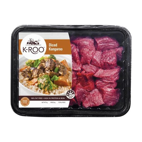 K-Roo Kangaroo Diced 500g