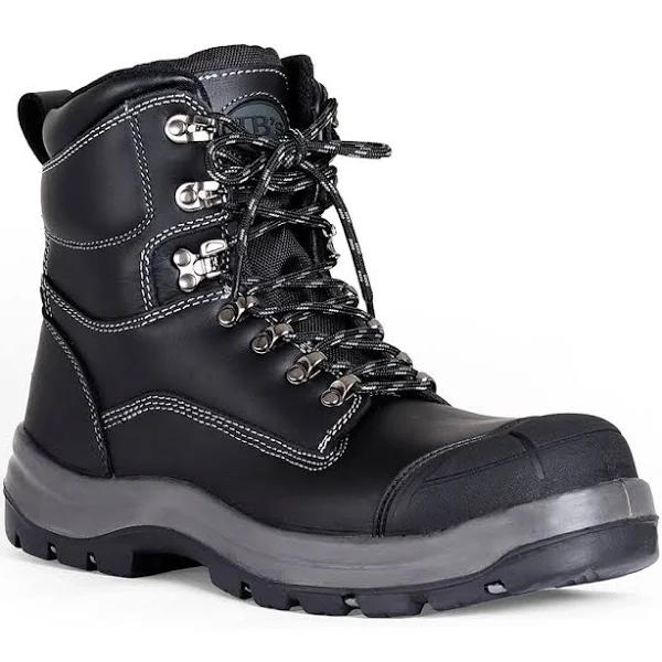 JB's Roadtrain Zip Safety Boot - 9F1, 9 / Black