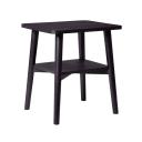 RoomLife Svein Side Table with Shelf | Black