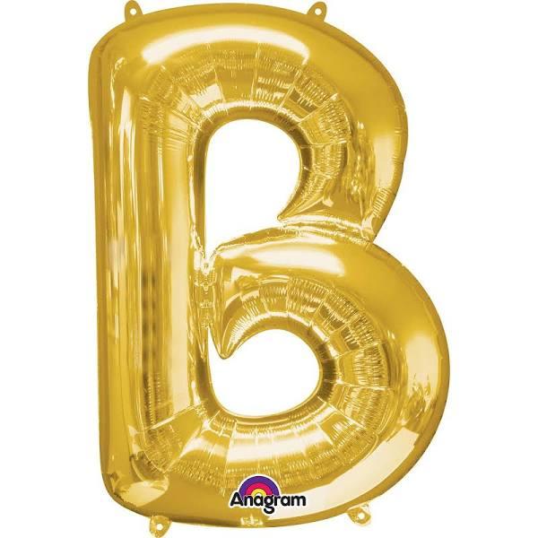 Gold Letter B Balloon (86 cm)