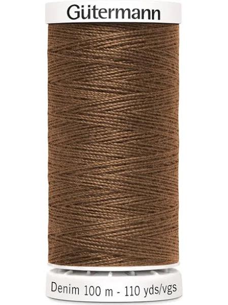 Gutermann Denim Thread, Brown 2165- 100m