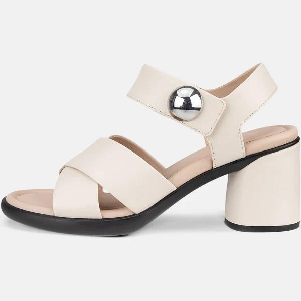 ECCO | Women's Sculpted LX 55 Sandals | Size 6 | Leather | Limestone