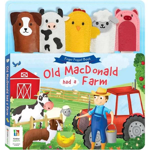 Old Macdonald Had A Farm Finger Puppet Book