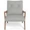 Penny Fabric Armchair Grey by Freedom