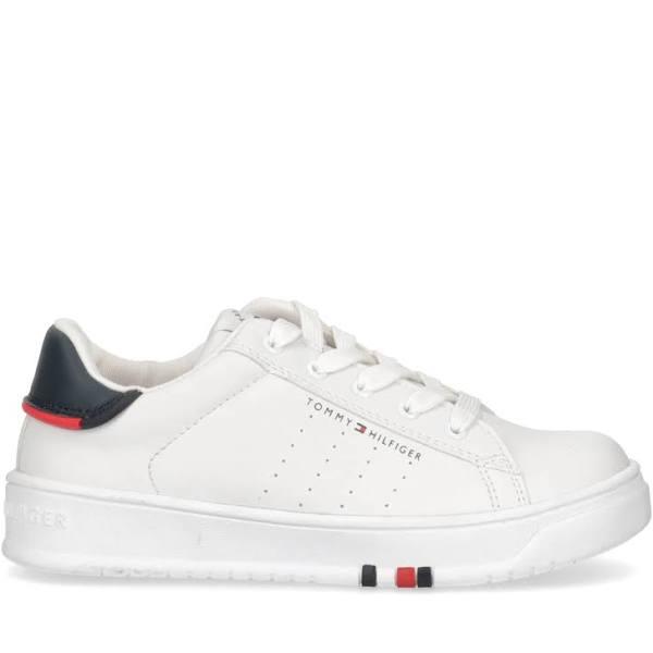 Tommy Hilfiger Kareem Trainers, Size 2, White