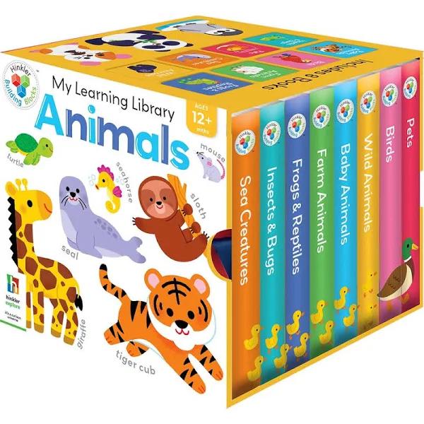 Building Blocks My Little Library Cube: Animals