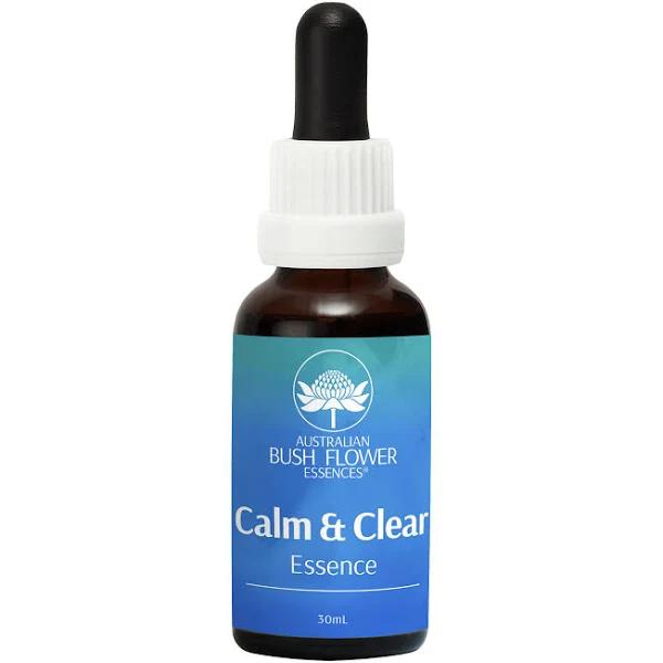 Australian Bush Flower Essences - Calm & Clear Essence 30ml