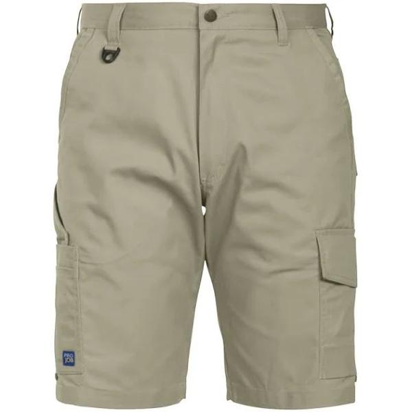 Projob Mens Cargo Shorts Khaki 45R Polyester Cotton Mens Cargo Shorts