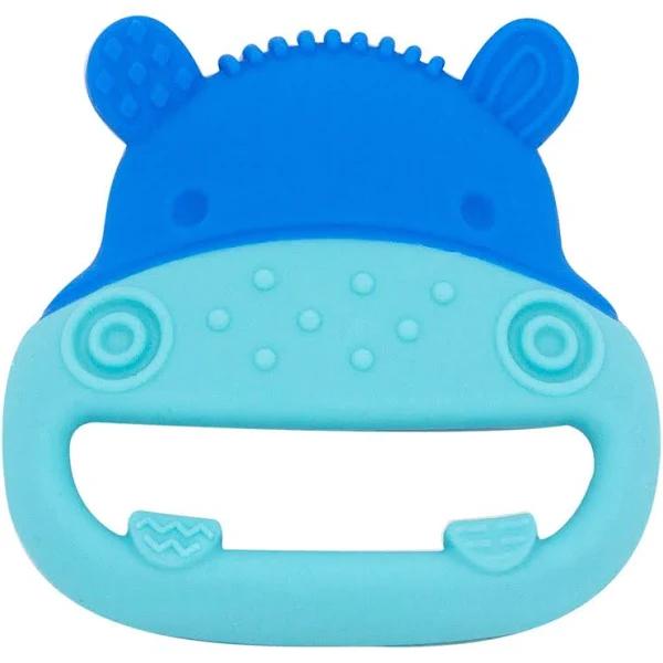 Marcus & Marcus Sensory Teether Lucas Hippo Blue