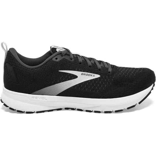 Brooks Revel 4 Women's BLACK/OYSTER/SILVER