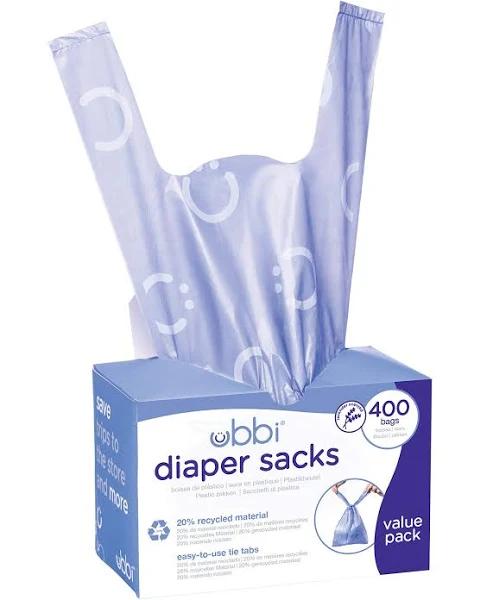 Ubbi Disposable Nappy Bags - 400 Bags