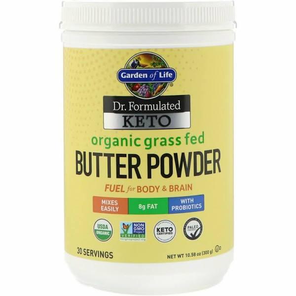 Garden of Life Dr Formulated Keto Organic Grass Fed Butter Powder