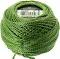 DMC Perle 5 Cotton #3347 Medium Yellow Green 10g Ball 45m