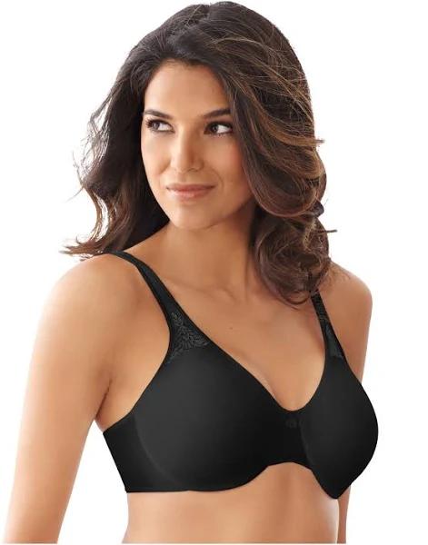 Bali Passion for Comfort Minimizer Underwire Bra, Black, 36DDD