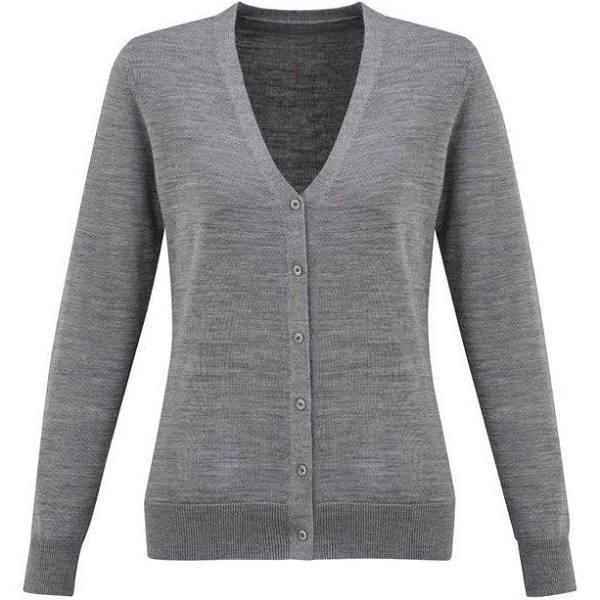 Biz Collection Ladies Roma Cardigan (LC916L) 3XL / Silver