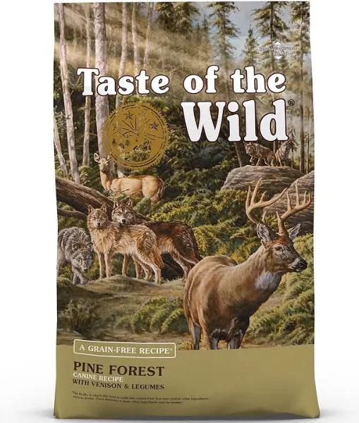 Taste of The Wild Pine Forest Venison 12.2kg Dog Food