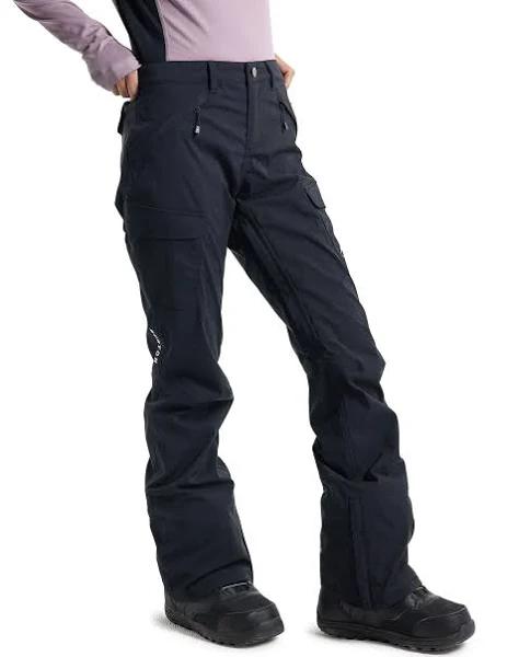 Burton Gloria GORE-TEX 2L Snowboard Pant For Womens - True Black - Size Small | Rhythm Snowsports