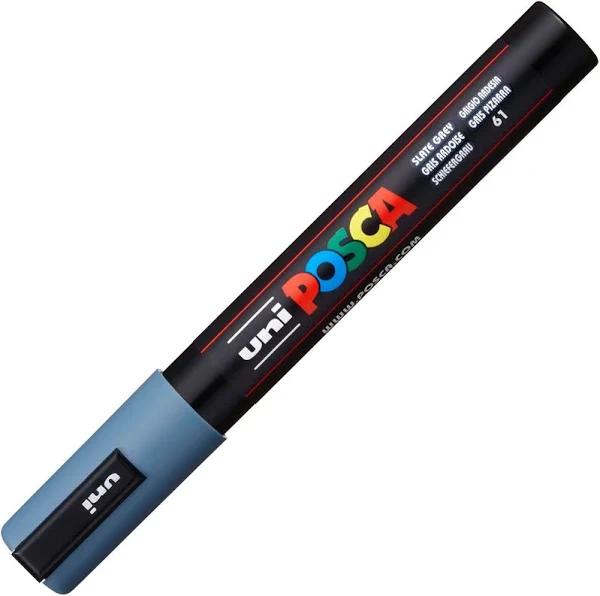 Posca PC 5m Paint Marker Slate Grey