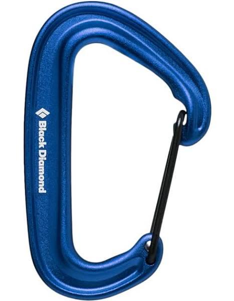 Black Diamond Miniwire Carabiner - Blue