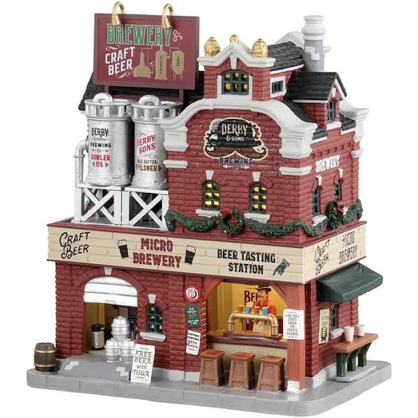 Lemax Christmas Village Derby Sons Brewing Co - 35034