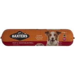 Baxter's Adult Fresh Chilled Dog Food Roll Meat with Vegetables 3kg