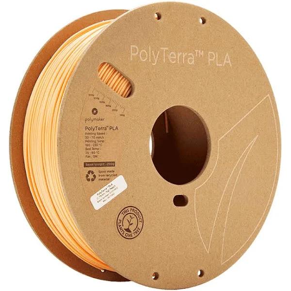 Polymaker PolyTerra PLA 1.75mm 1kg Peach