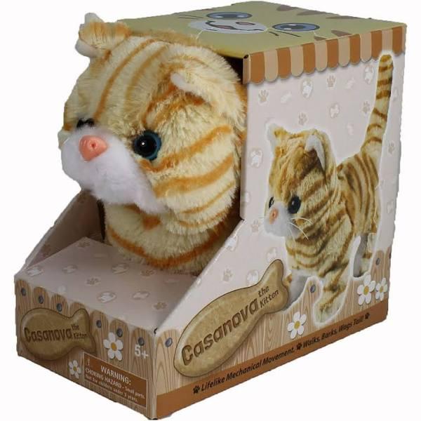 Westminster Toys Casanova The Mechanical Kitten - Orange Striped