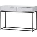 Sabrina 2 Drawer Console Table Colour: White - Temple & Webster - Pay With AfterPay or zipPay On Console Tables