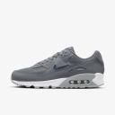 Nike Air Max 90 - Cool Grey/Light Smoke Grey/White/Deep Royal Blue - 11