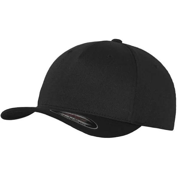 Cap 5 Panel Black - Flexfit FX6560 - Size XL