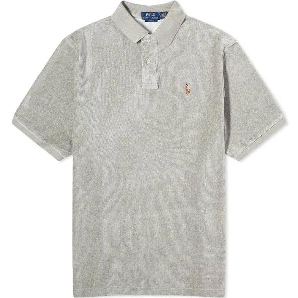 Polo Ralph Lauren Men's Corduroy Polo Shirt in Andover Heather, Size XL | End Clothing