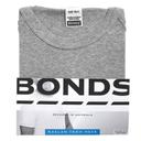 Bonds Raglan T-Shirt Crew Neck Grey Tee Top