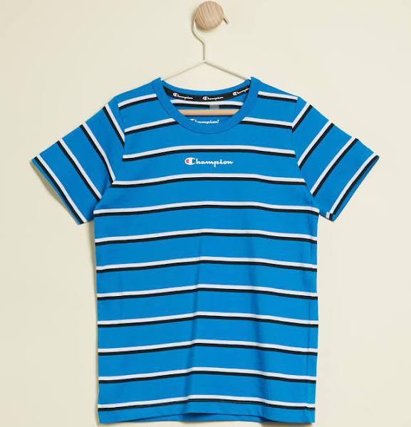 Champion Junior Stripe Blue Tee 14