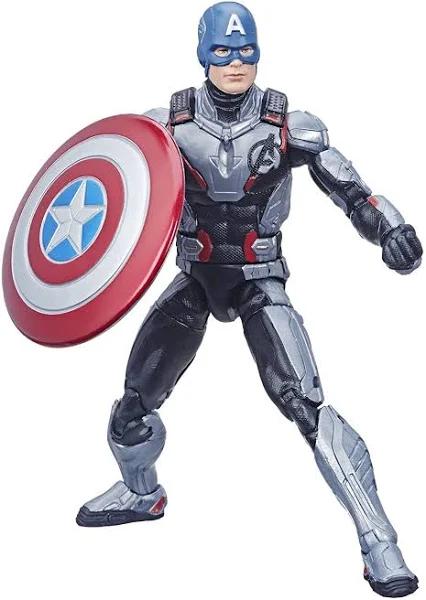 Marvel Legends Series Avengers: Endgame 6-Inch Captain America Figure Multicolor