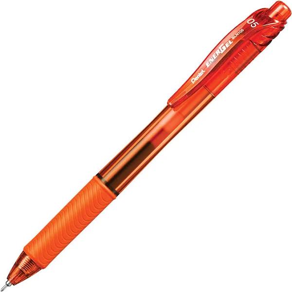 Pentel Energel x BLN105 Gel Pen 0.5mm Orange