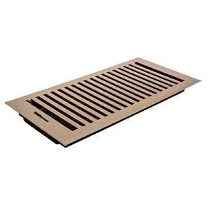 Beige Louvered Premium Floor Vent 150x350mm