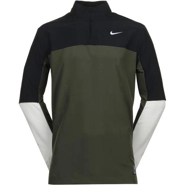 Nike Golf Dri-FIT NGC Half Zip Jacket - Mens Size Large - FQ1155-010 - Black