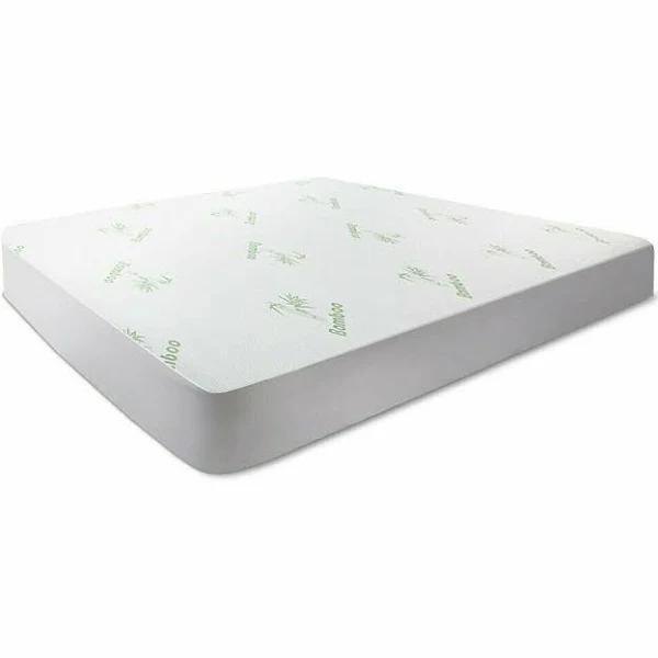 Single/King/Queen/Double Waterproof Bamboo Matress Protector