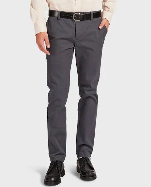 Academy Brand Seattle Deluxe Skinny Chino Charcoal, 34