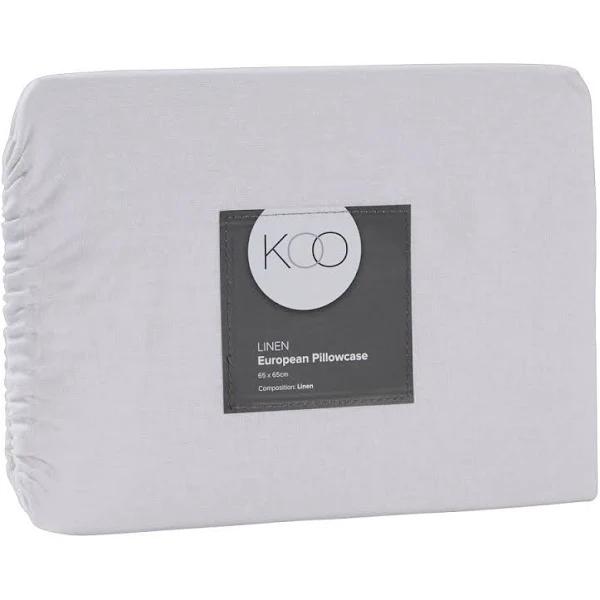 KOO Washed Linen European Pillowcase