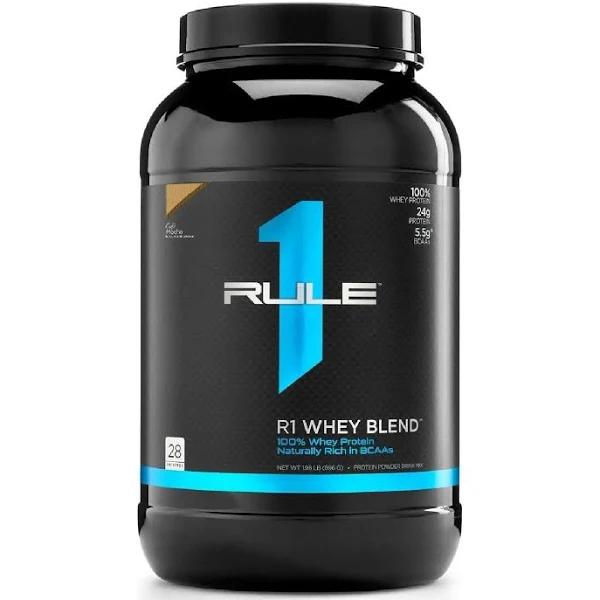 Rule 1 R1 Whey Blend 2lb Cafe Mocha