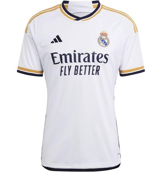 Adidas Real Madrid 2023/24 Home Shirt - White