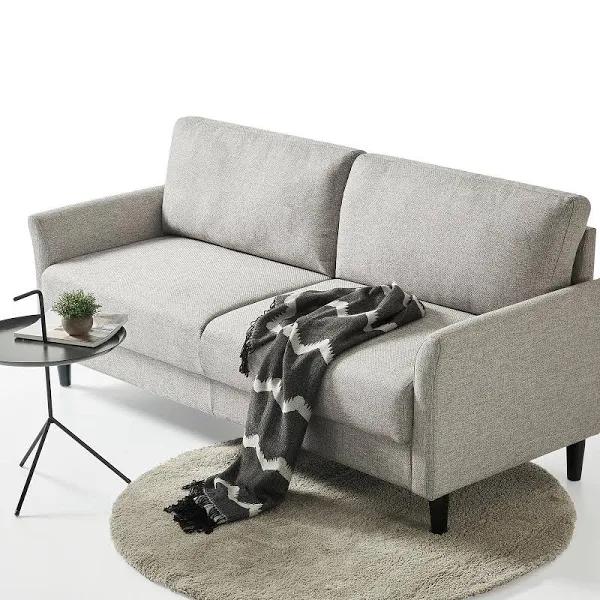 Zinus Jackie 3 Seater Sofa Couch - Soft Grey