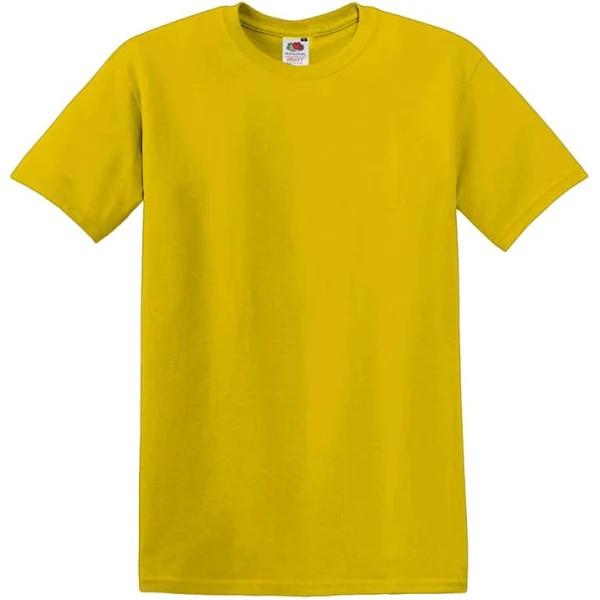 Original Tee Yellow - Fruit of The Loom SS048 - Size S